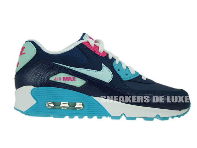 nike air max blue and pink
