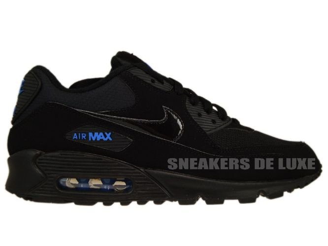Nike Air Max 90 Black/Black-Blue Spark 