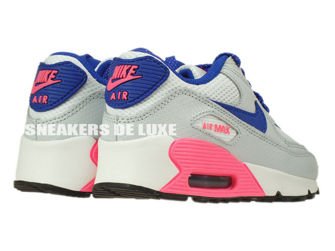 345018-116 Nike Air Max 90 PS White/Hyper Blue-Pink-Pure Platinum