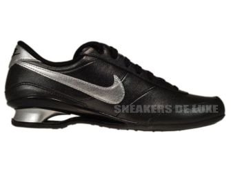 407894-001 Nike Metro Shox Black/Metallic Silver